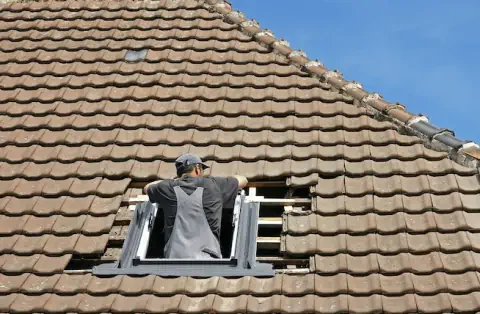 Pose de velux - Pinon